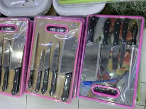 Chopping Board Set With Knives