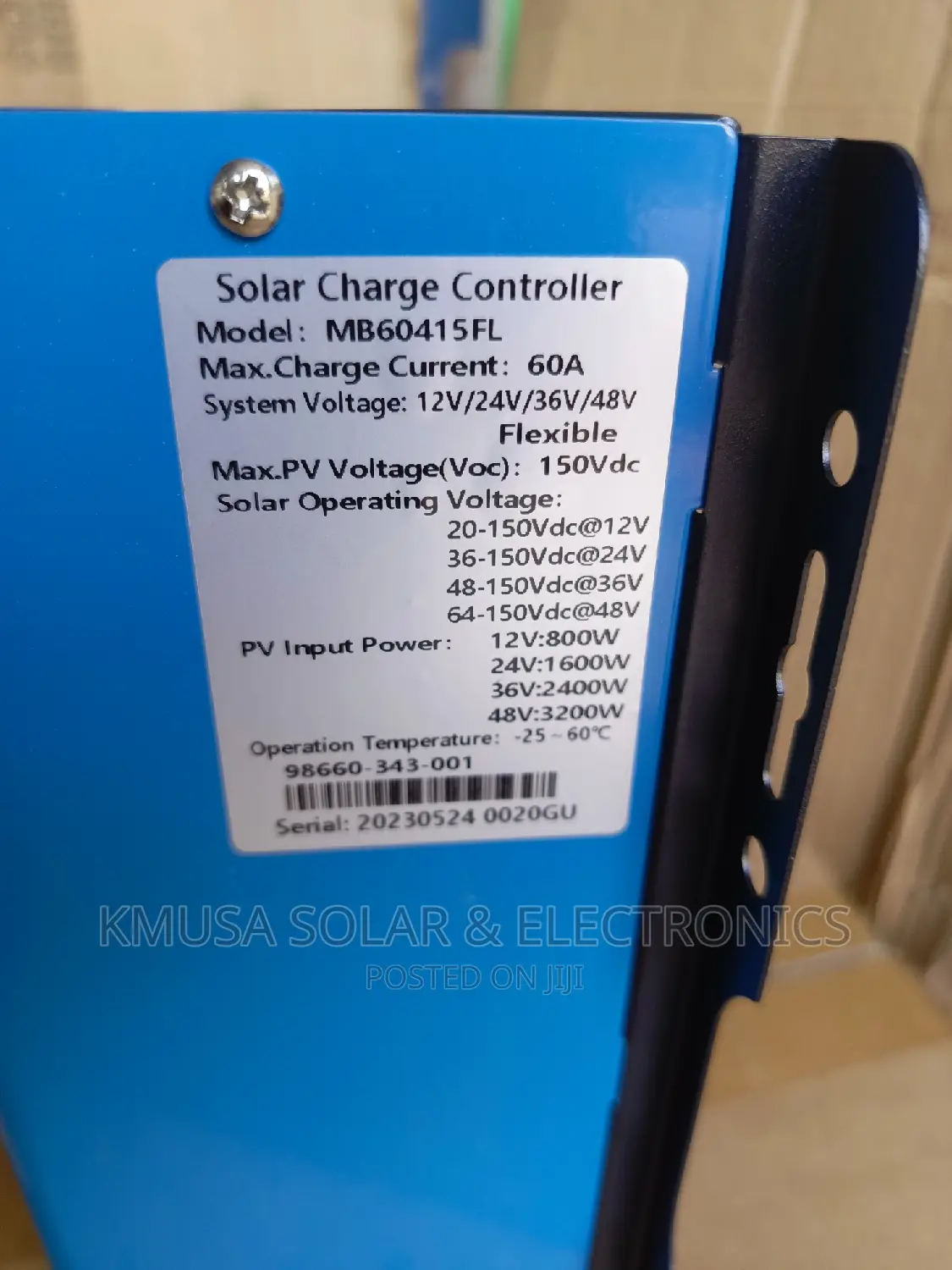 60ah MPPT Charge Controller