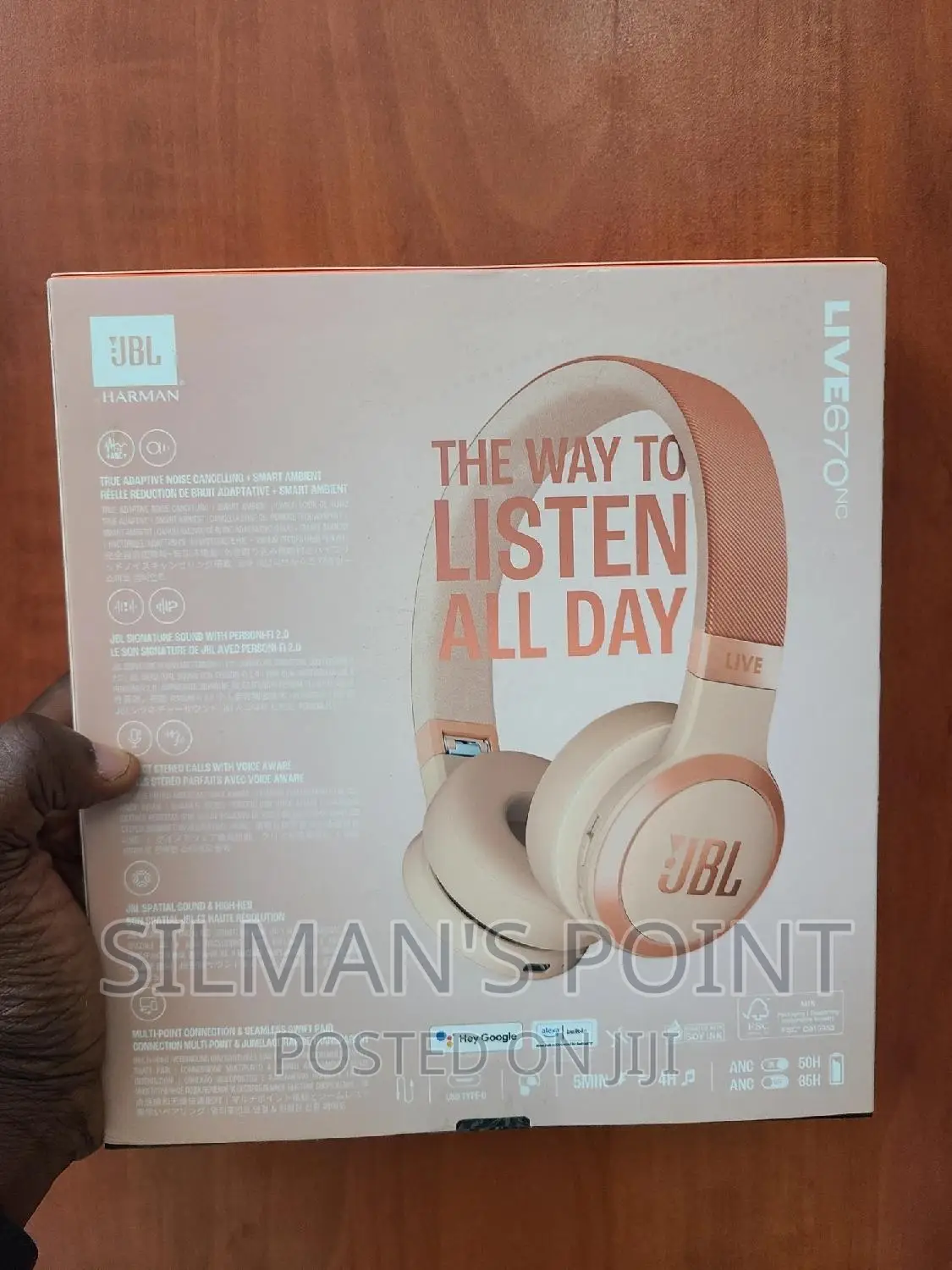 JBL Live 670nc Sandstone