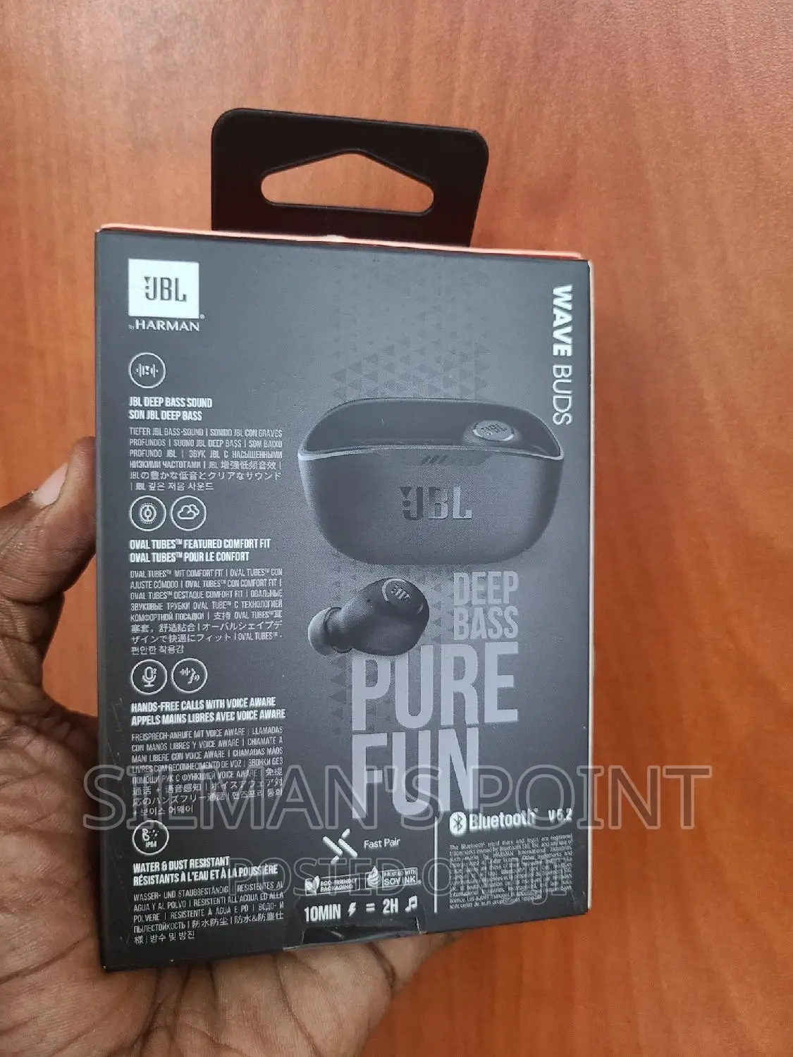 JBL Wave Buds Black