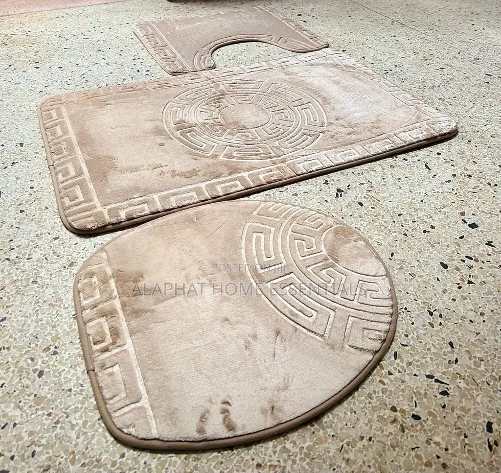 3pc Bathroom Mats
