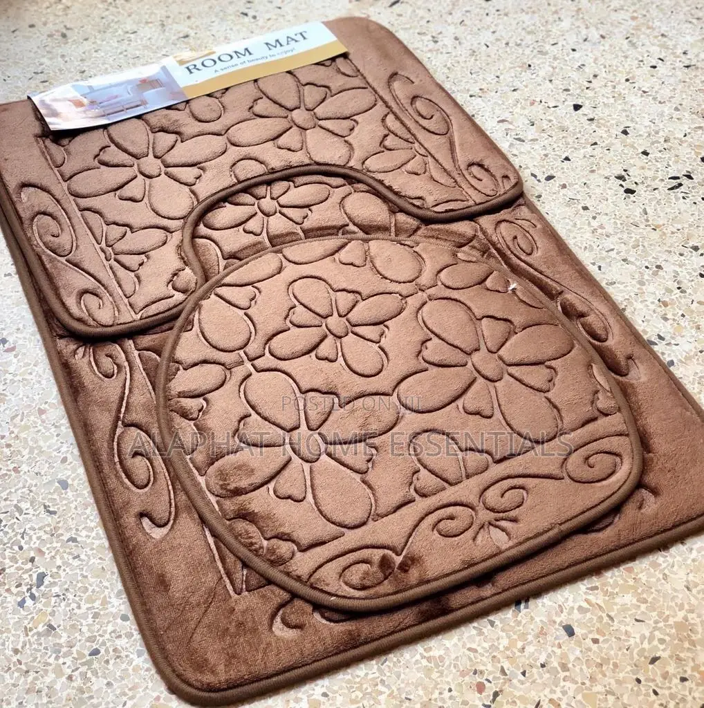 3pc Bathroom Mats
