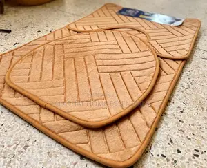 3pc Bathroom Mats