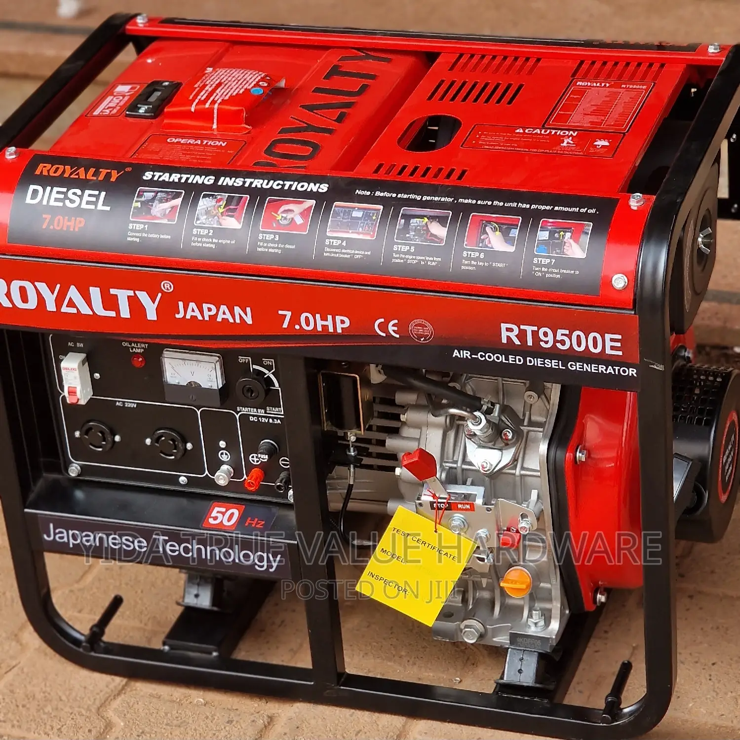 Generator Royalty Japan 7 Hp