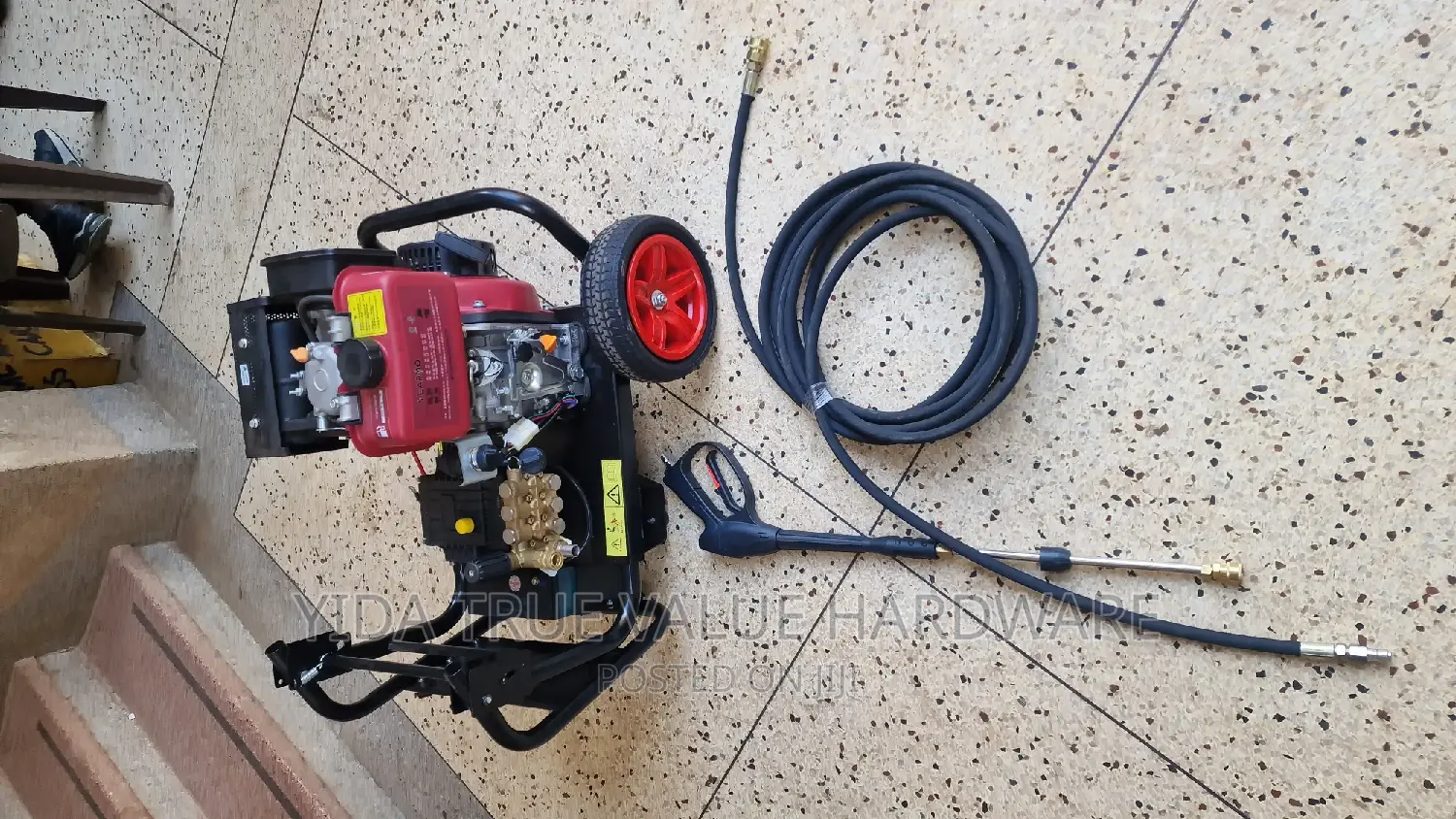 Diesel Jet Washer 2 Wheels
