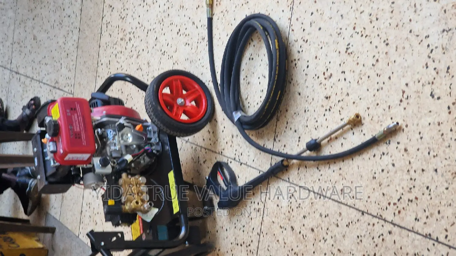 Diesel Jet Washer 2 Wheels