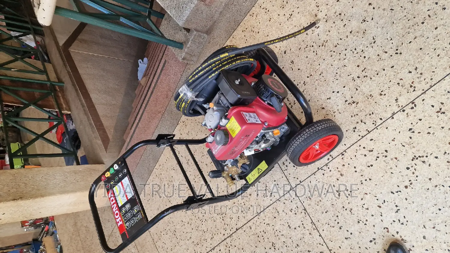 Diesel Jet Washer 2 Wheels