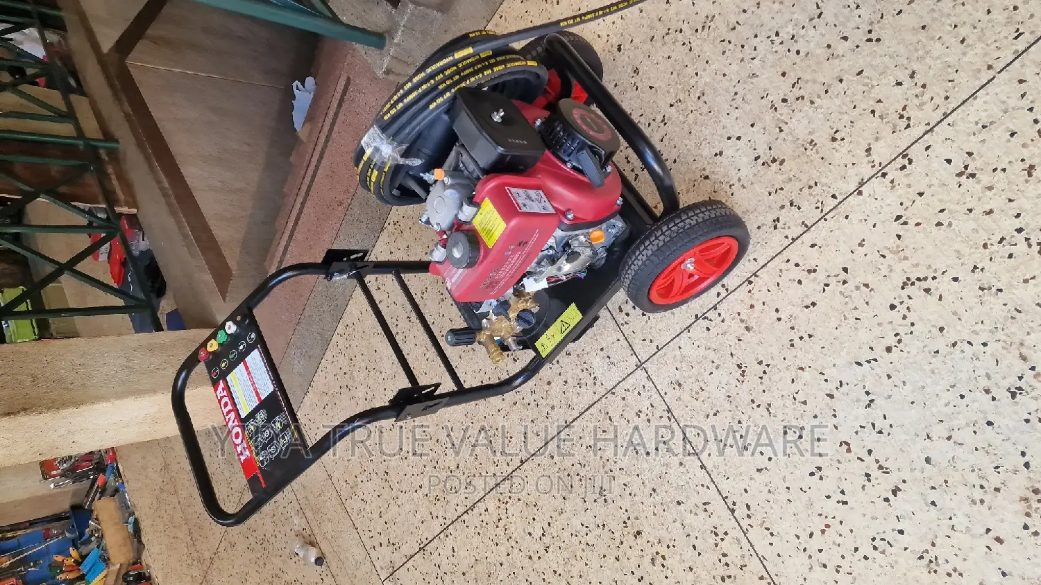 Diesel Jet Washer 2 Wheels