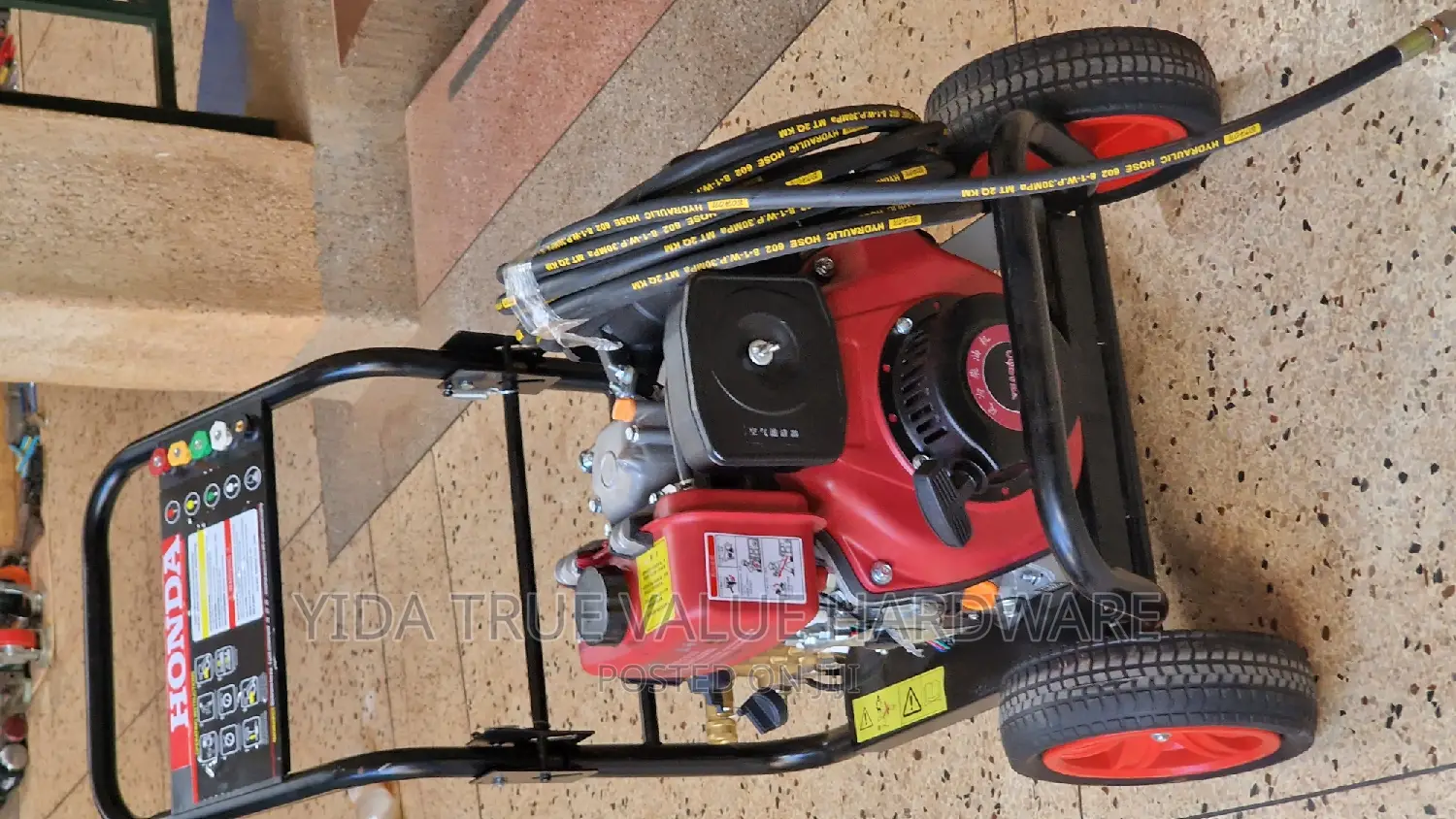 Diesel Jet Washer 2 Wheels