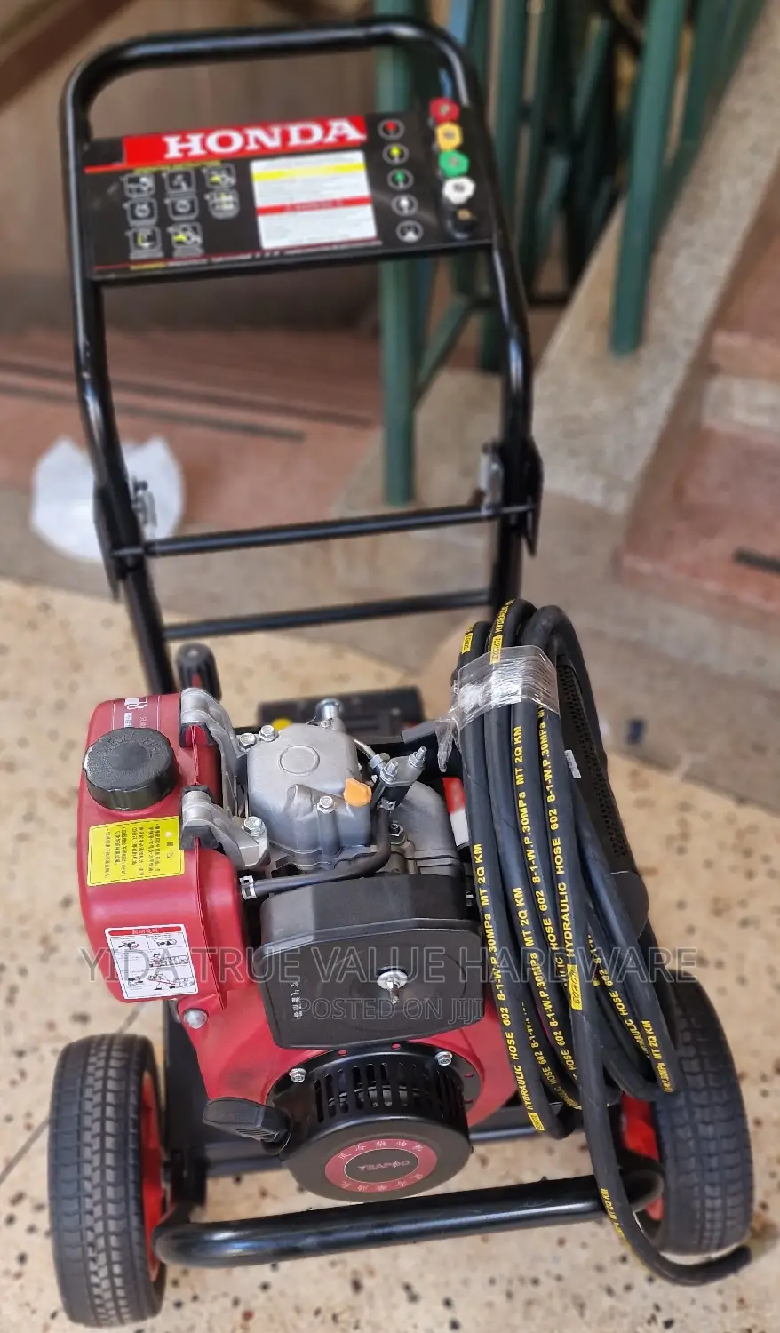 Diesel Jet Washer 2 Wheels