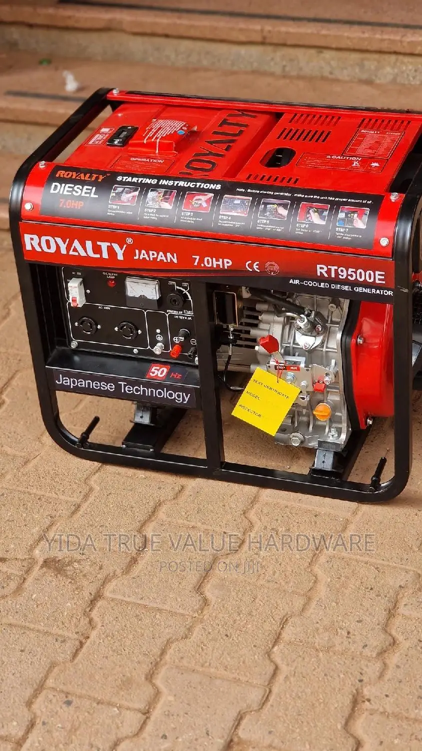 Diesel Generator 7.0 Hose Power Heavy Duty