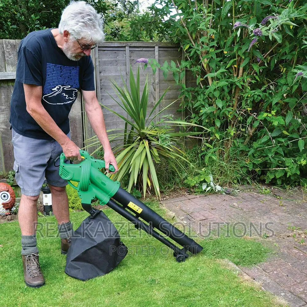 TRIMTECH Electric Leaf Mulcher Garden Vacuum Blower 2800W