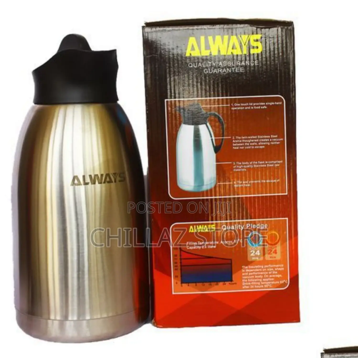 Always Stainless Thermos Flask.