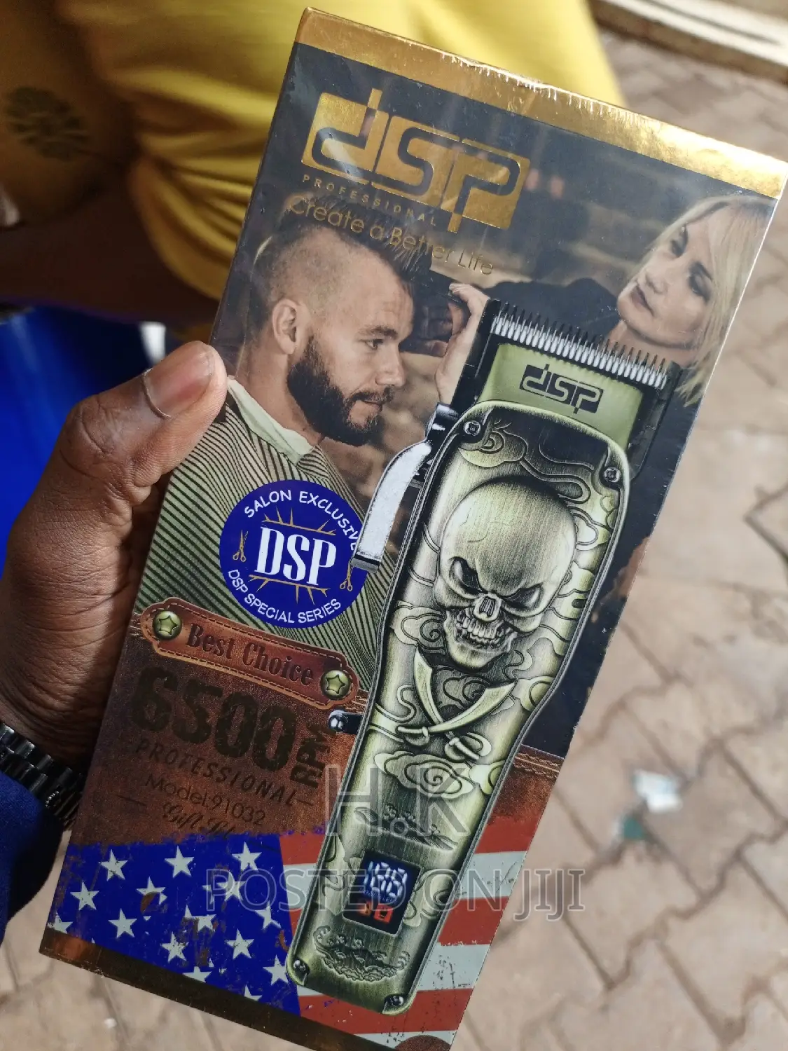 Skull Professional Rechargeable Hair Clipper