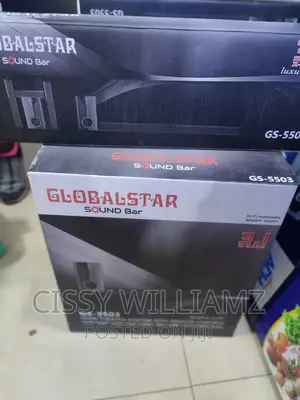 Global Star Bluetooth Sound Bar Woofer System/Sound Bar