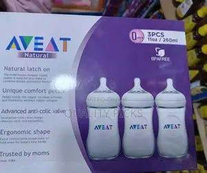 Triple Baby Feeding Bottle Set
