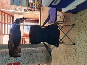 Foldable Camping Chair With Shade Cap