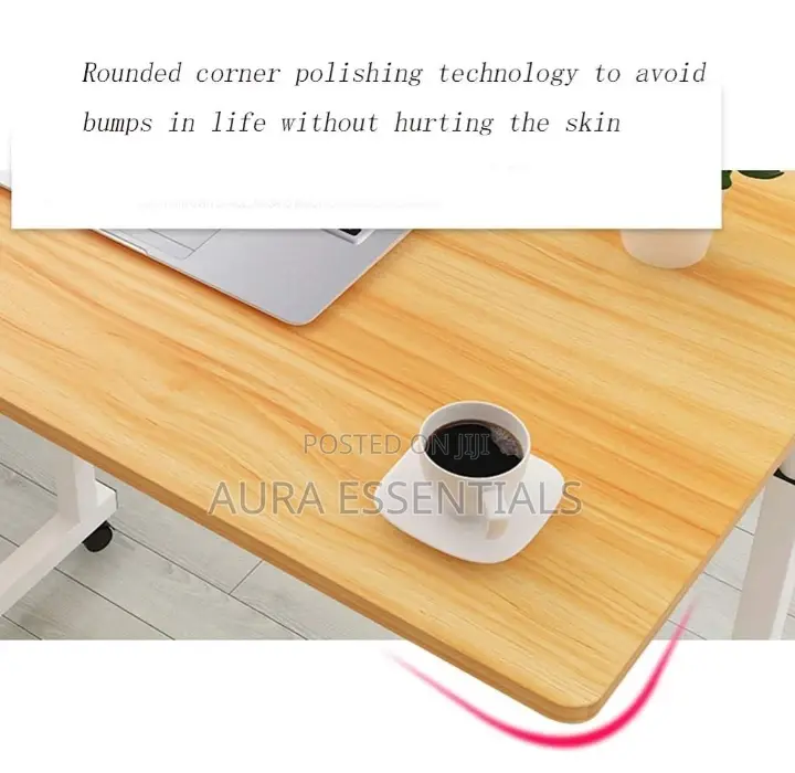 Bedside Desk C-Shaped Base Laptop Table