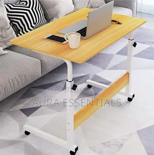 Bedside Desk C-Shaped Base Laptop Table