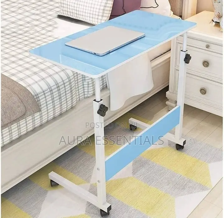 Bedside Desk C-Shaped Base Laptop Table