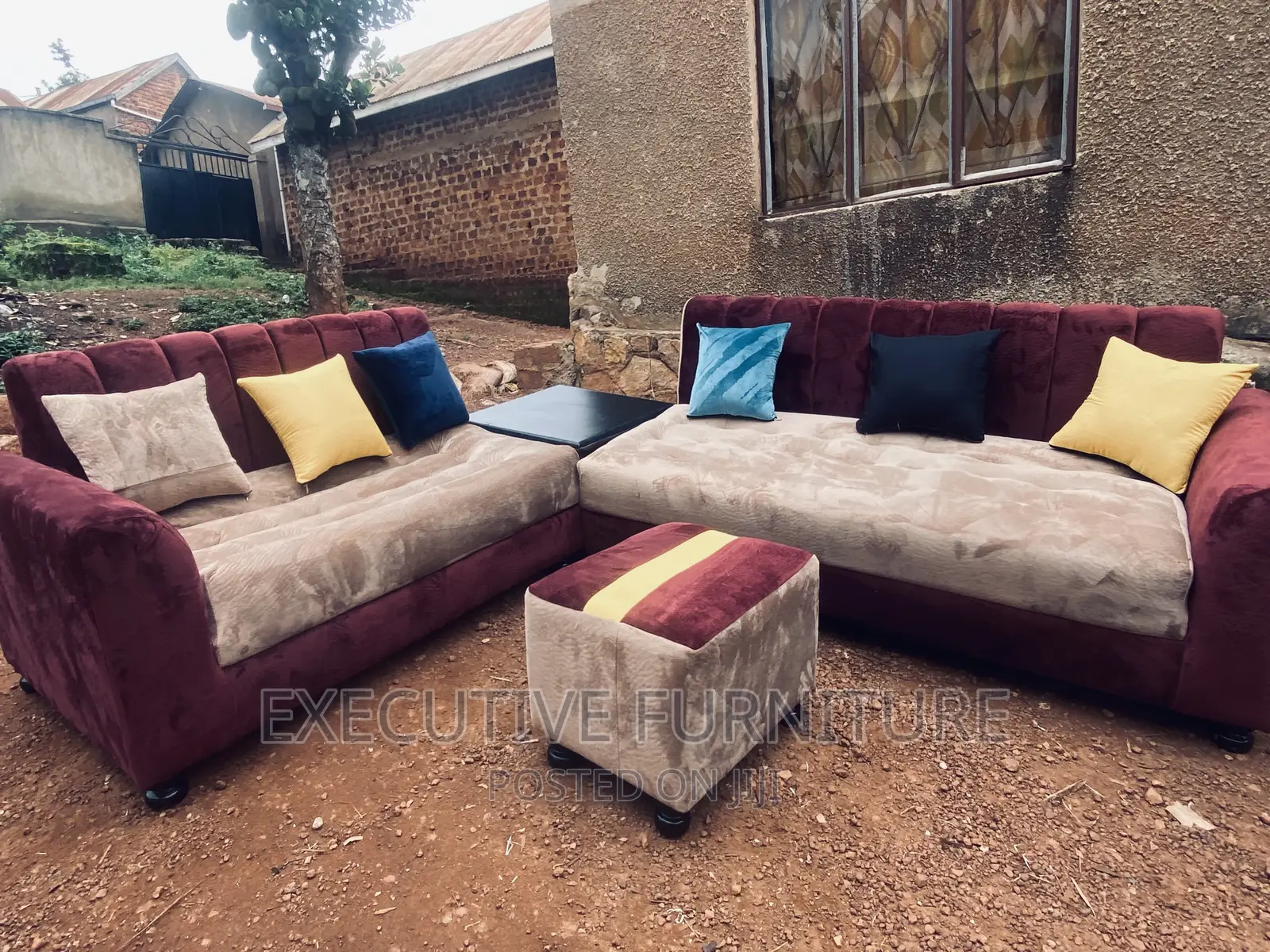Mini Sectional L Sofa