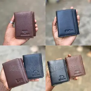 Leather Wallet Money Purse