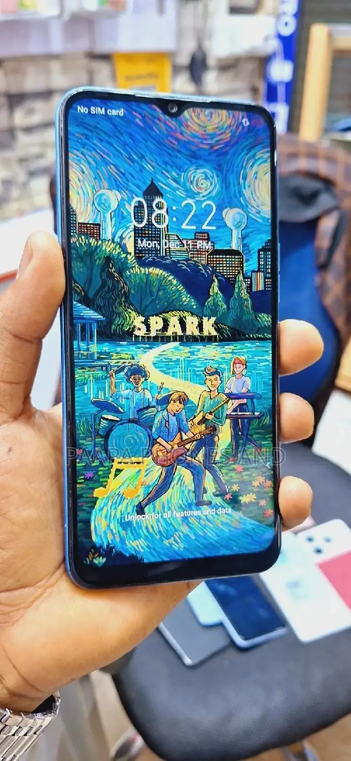 Tecno Spark 7 64 GB Blue