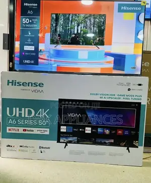 Hisense 50-Inch Ultra HD Smart TV With Warranty