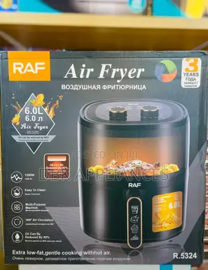 Raf 6L Air Fryers Available Original