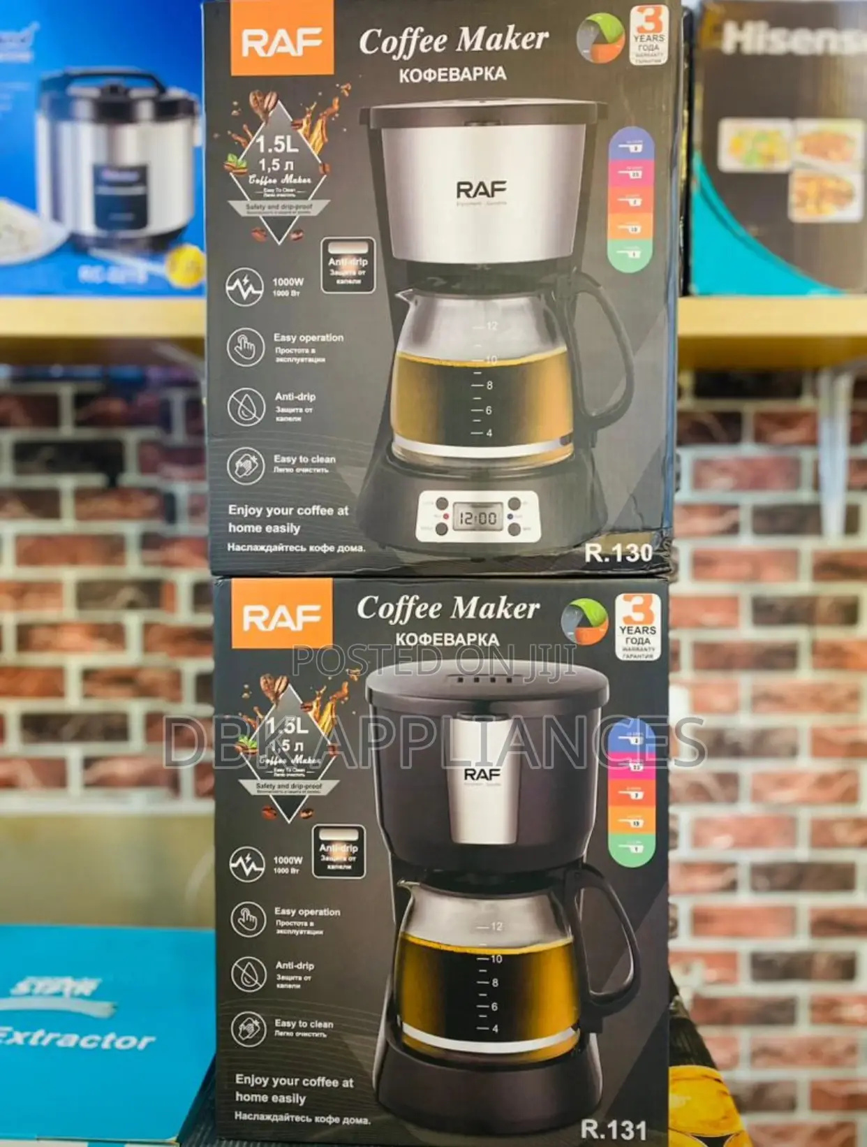 Raf Coffee Maker Machines Available