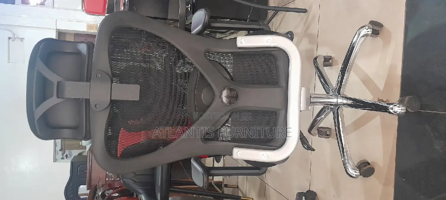 An Extraordinary Executive Office Chair With Headrest.