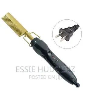 Hot Hair Straightener Comb
