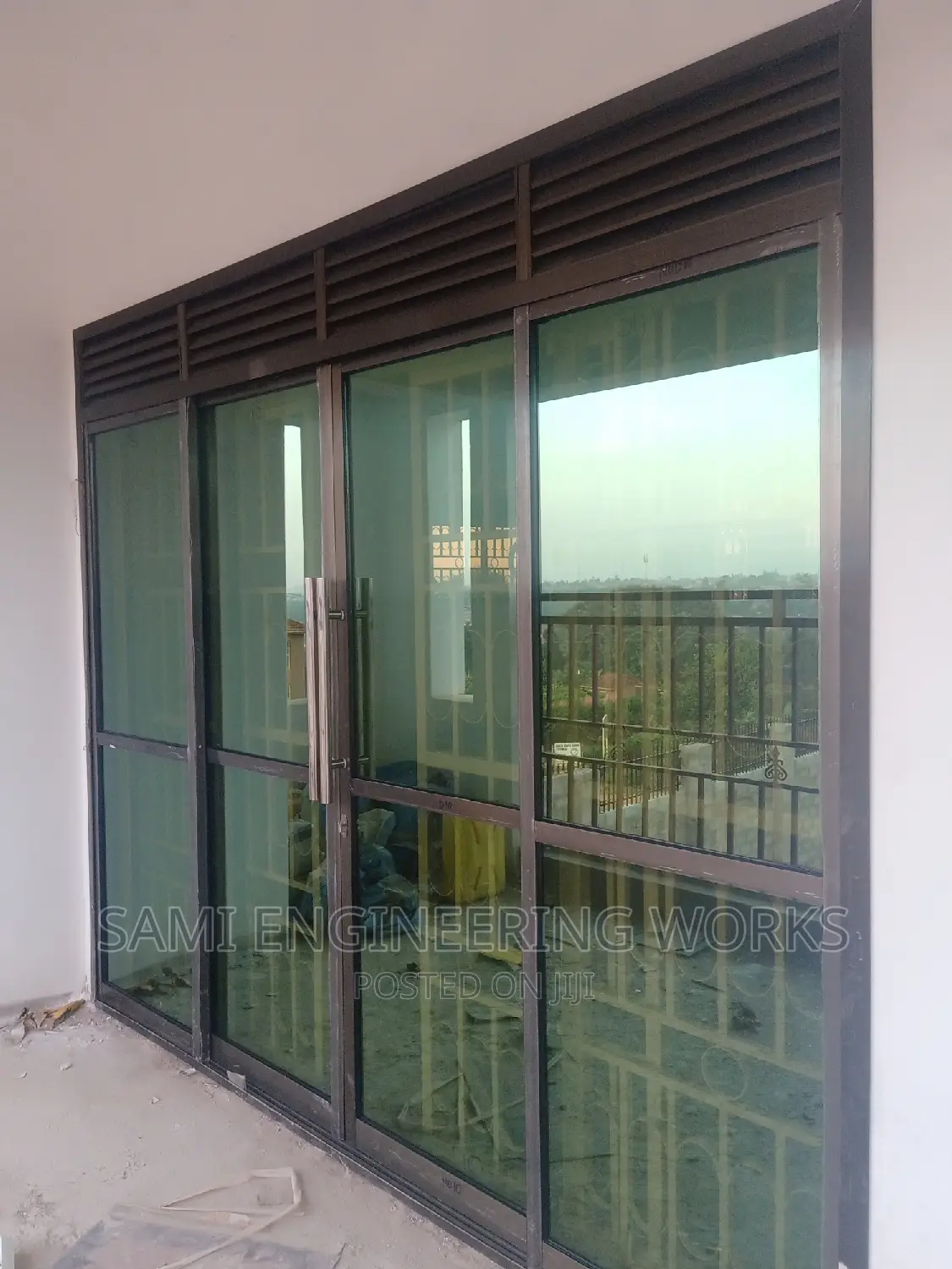 Aluminum Front Door Kawanda Site