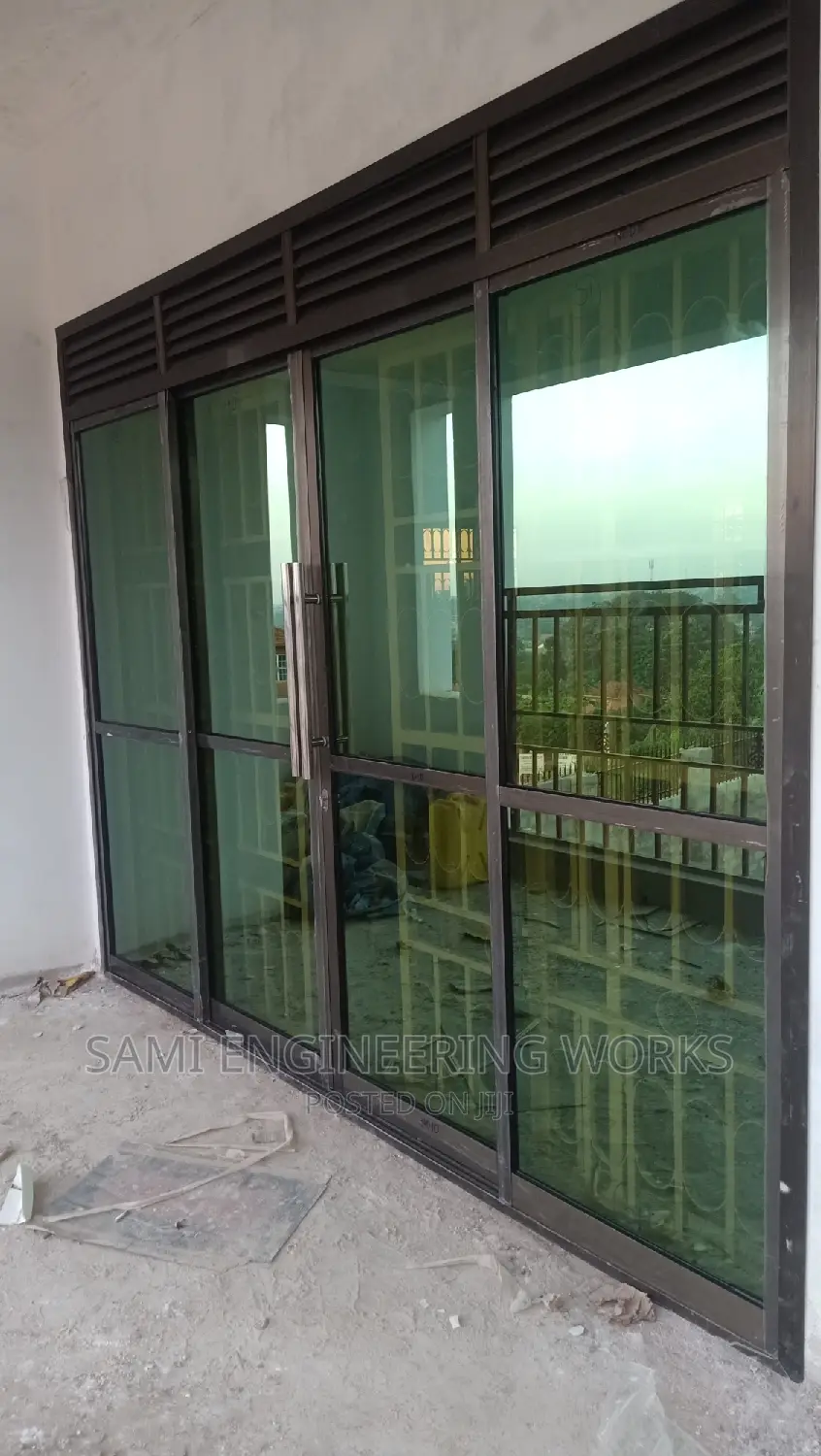 Aluminum Front Door Kawanda Site