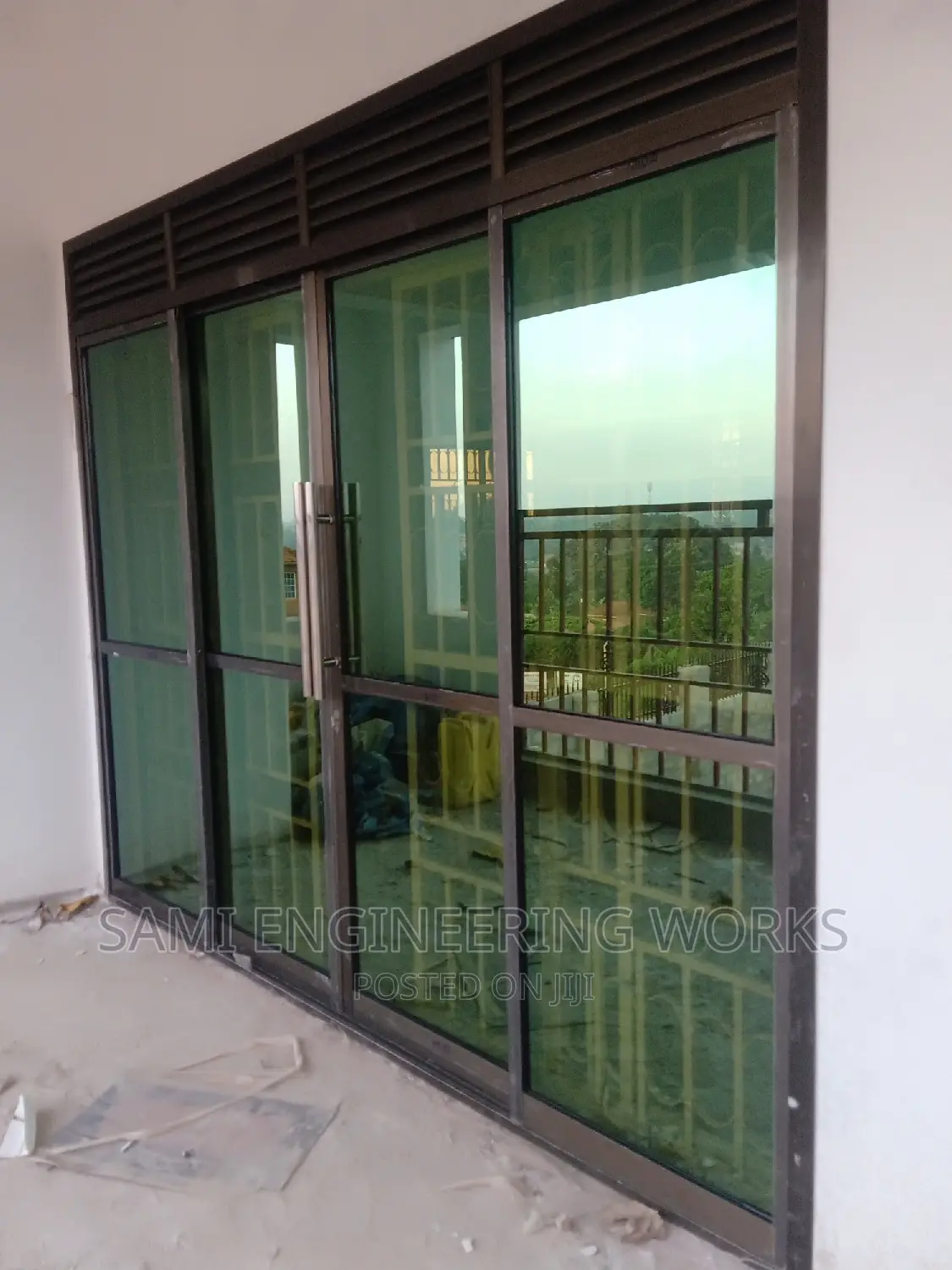 Aluminum Front Door Kawanda Site