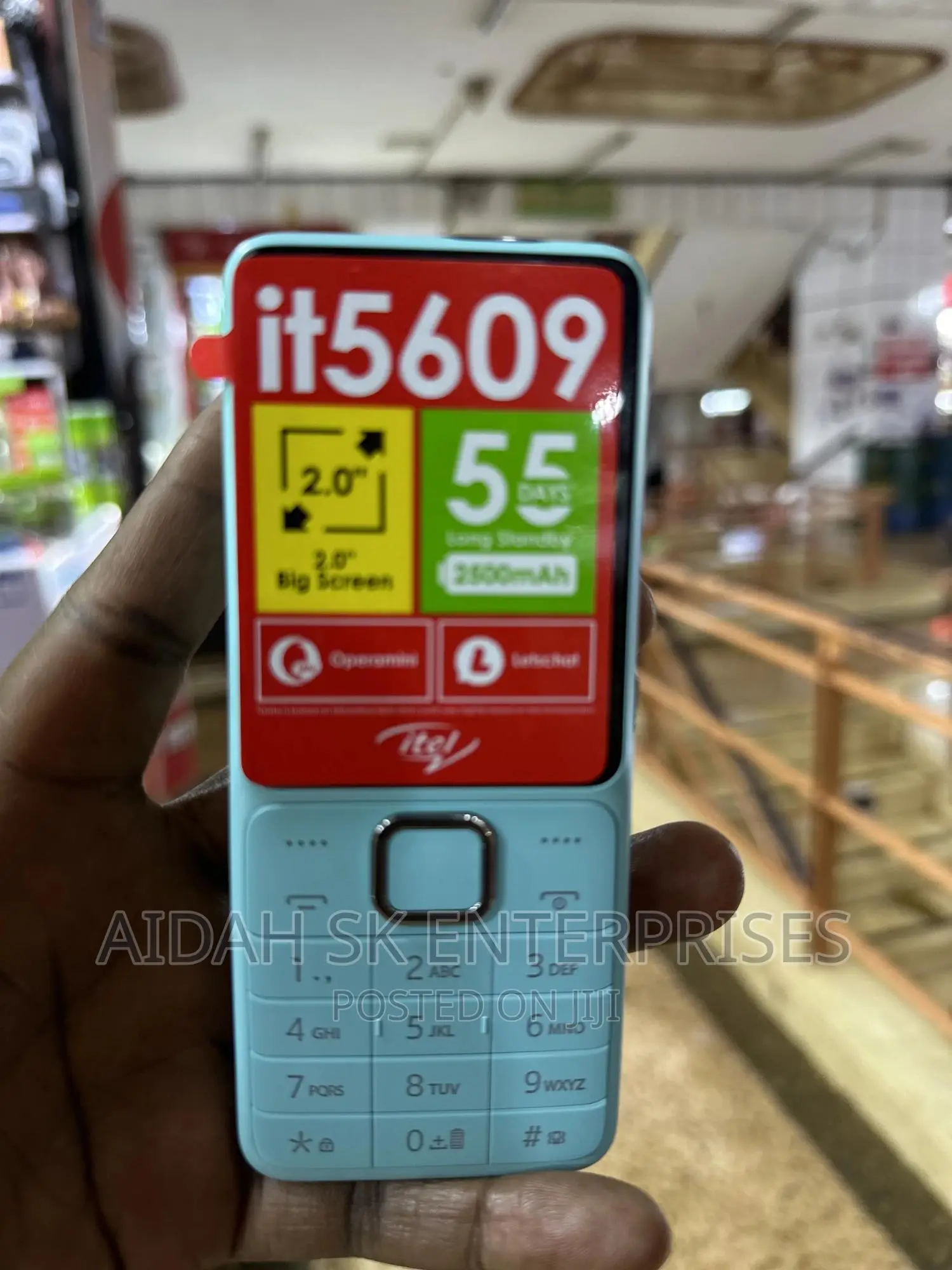 New Itel IT5606 Blue