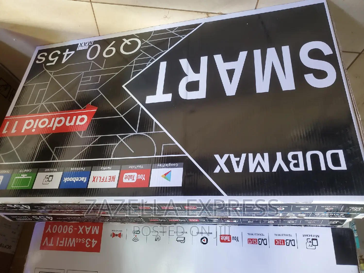 Duby Max 40" Full Smart Tv