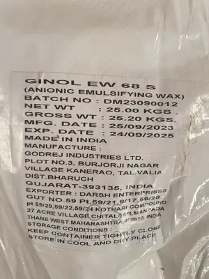 Emulsifying Wax (Ionic) EW 68S