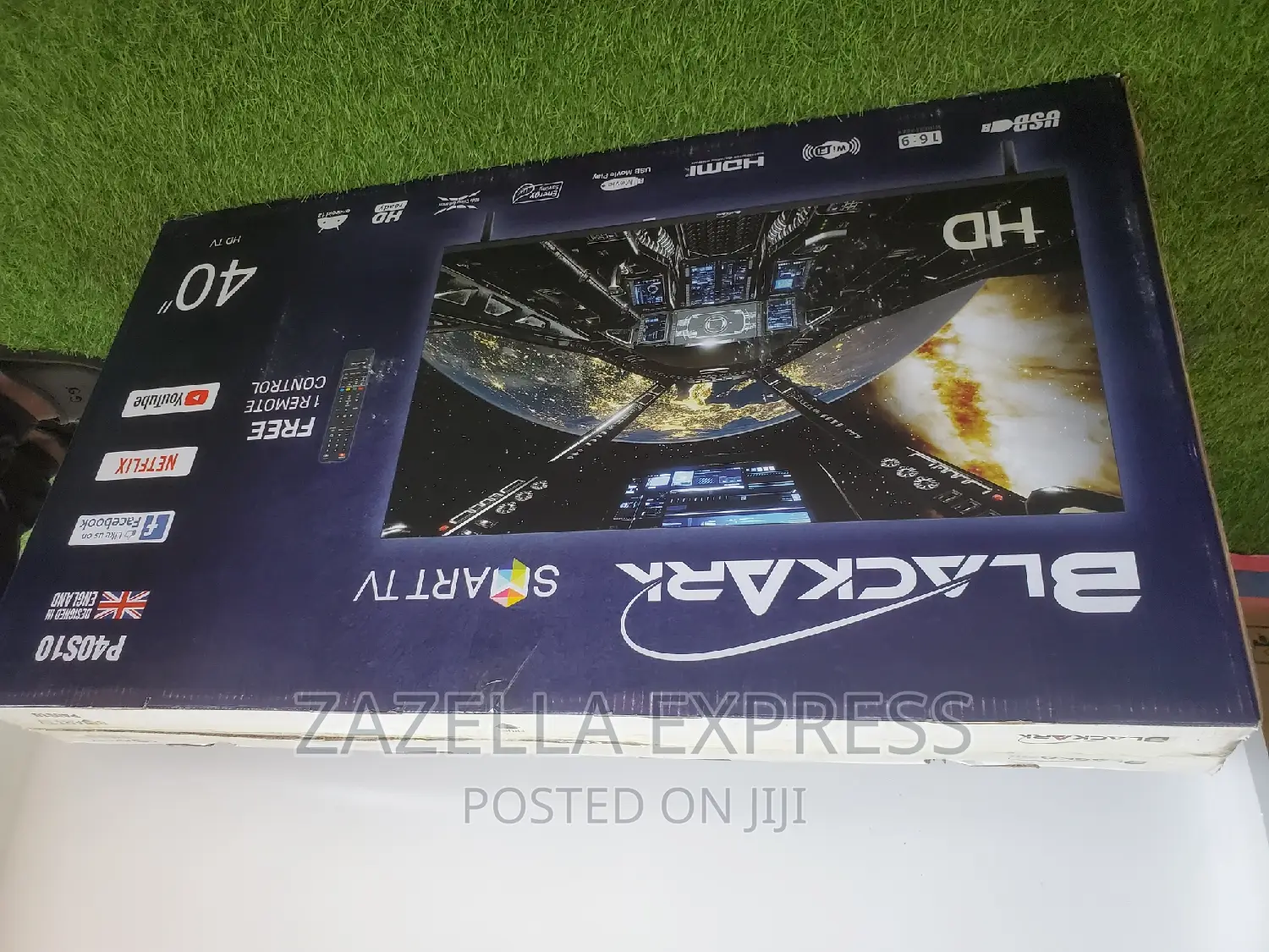 Black Ark 40 Inch Smart TV With Netflex and Youtube