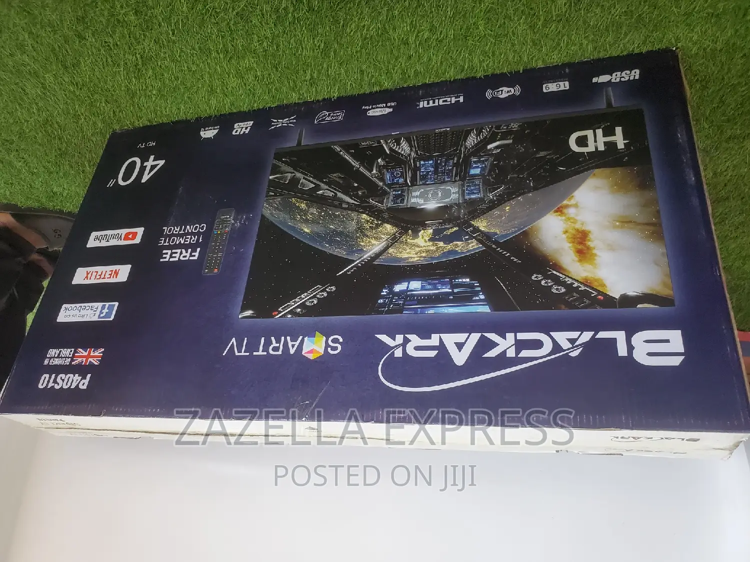 Black Ark 40 Inch Smart TV With Netflex and Youtube