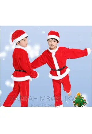 Kids Christmas Santa Suit