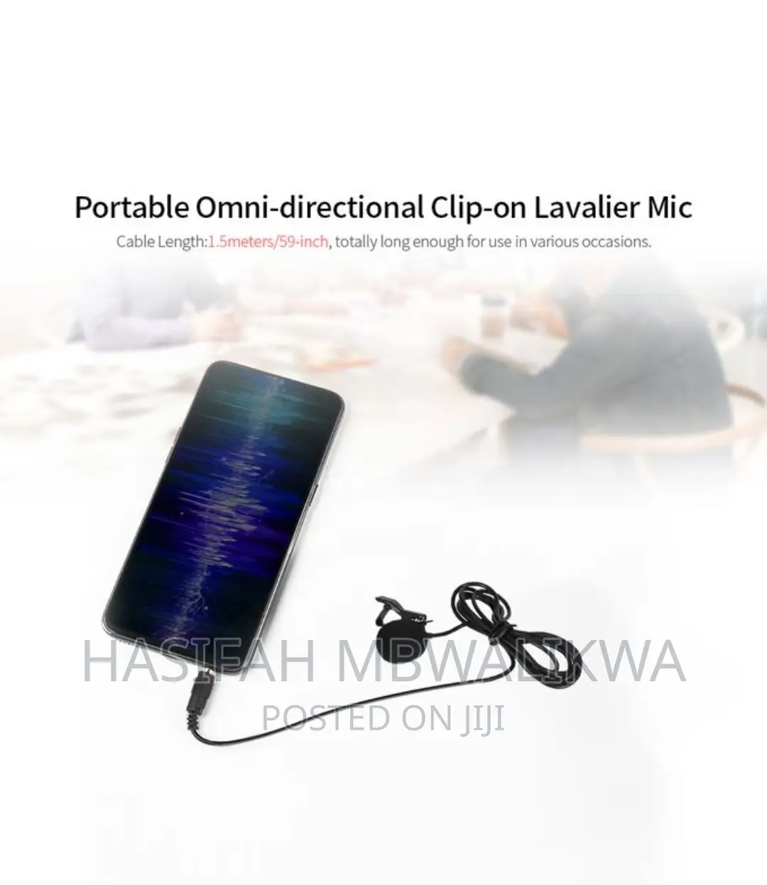 3.5 Aux Lavalier Microphone