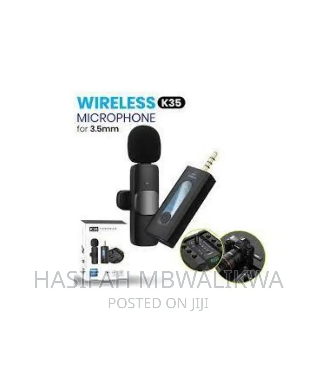 Single Wireless Microphone / Lapel Microphone