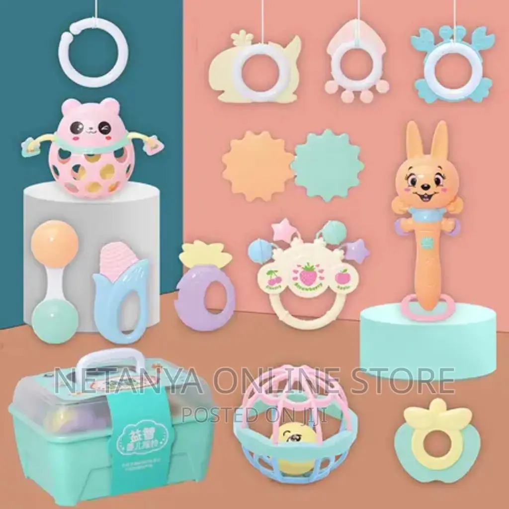 13pcs Rattle(Shakers) Set With Storage Box