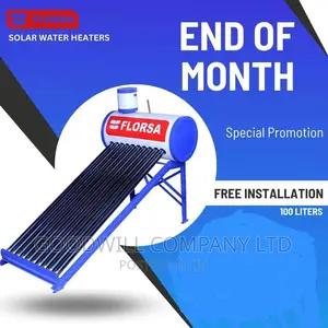 100 Liters Solar Water Heater Florsa Class A
