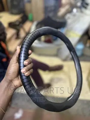 Black Steering Wheel Cover