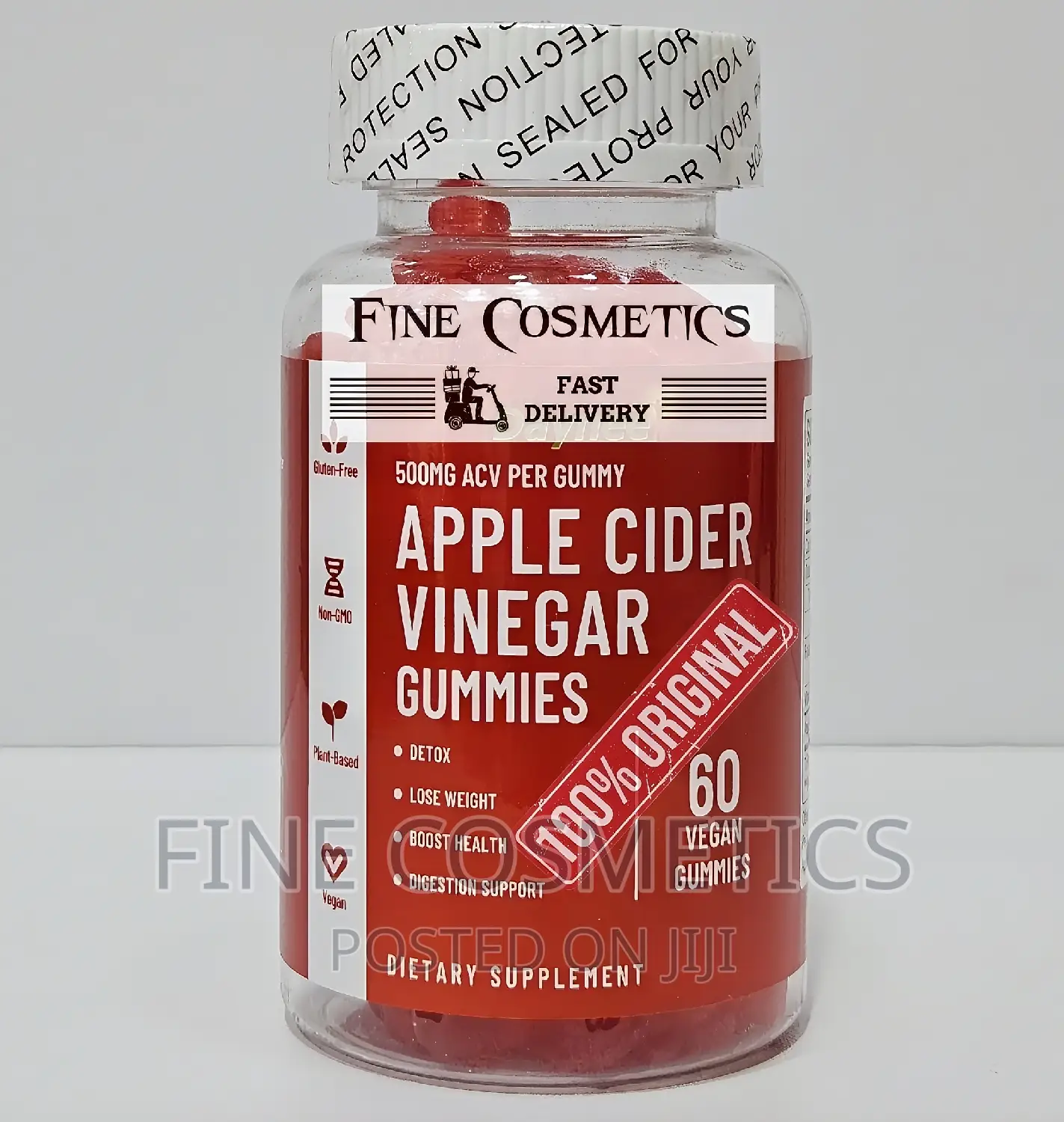 Apple Cider Vinegar Gummies for Weight Loss, Detox +Immunity