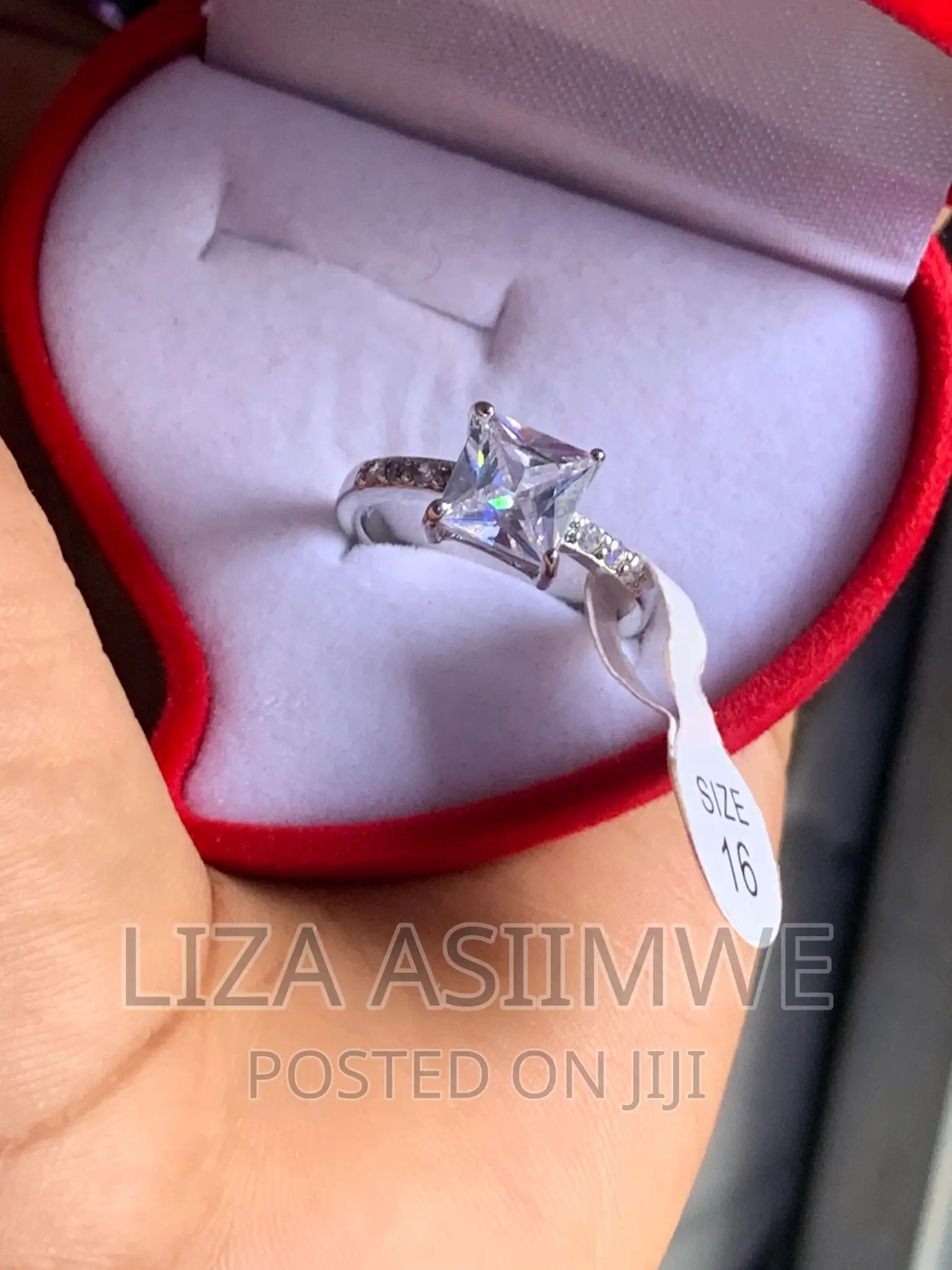 Simple Proposal Rings Available in Size 6(16) Only