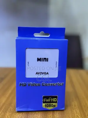 Mini Av to Vga Converter Adapter