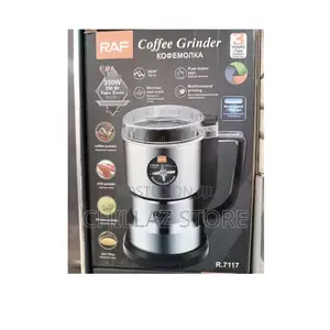 Stainless Steel Raf Coffee Grinder.